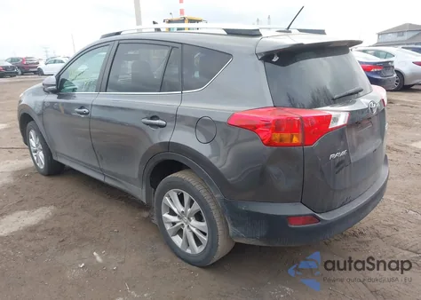 2014 Toyota Rav4 Limited z USA, uszkodzony, nr VIN 2T3DFREV6EW215555